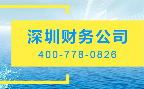 深圳財(cái)務(wù)代理公司