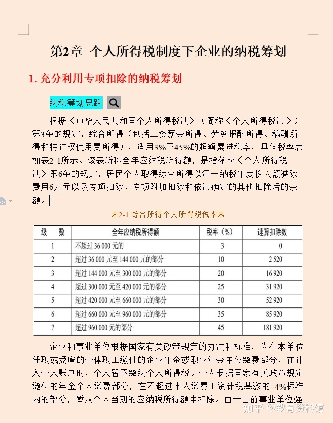 個稅籌劃的方法有哪些(稅率籌劃的一般方法有)