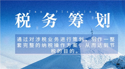 上海稅務籌劃公司(上海公司稅務查詢系統(tǒng))