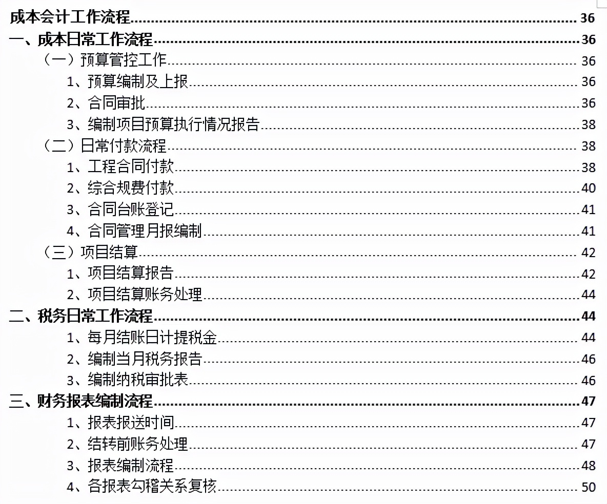 8年老會(huì)計(jì)耗時(shí)21天整理：57頁房地產(chǎn)財(cái)務(wù)各崗位工作流程，純干貨