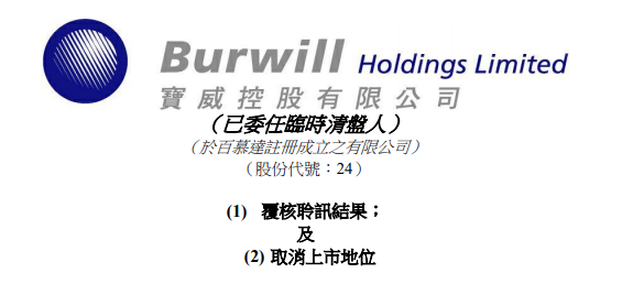 
寶威控股，被港交所取消上市地位，今年第22家「除牌」QSWH72322021年8月10日LEAVEACOMMENT
(圖1)